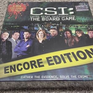 : Crime Scene Investigation Board Game - Encore Edition